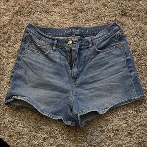 American Eagle Outfitters Light Blue Denim Jean Shorts